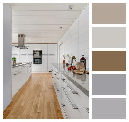 Apartment Kitchen Interior Design Image